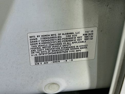 Used 2014 Honda Pilot EX-L image 12