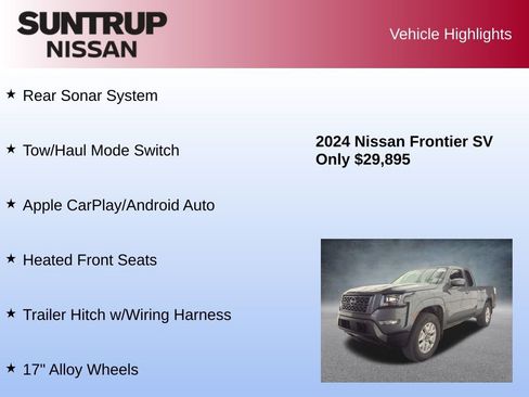 Used 2024 Nissan Frontier SV w/ SV Convenience Package image 38