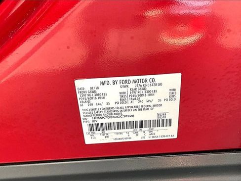 Used 2018 Ford Explorer XLT w/ Equipment Group 202A image 29