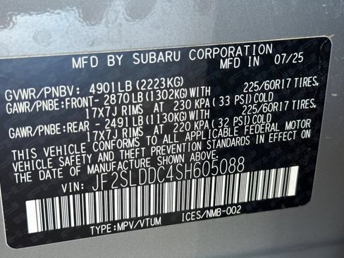 Certified 2025 Subaru Forester Premium w/ Convenience Package #1 AWD/4WD image 27