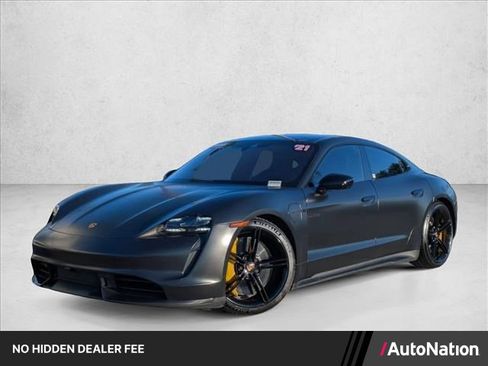 Used 2021 Porsche Taycan Turbo S AWD/4WD image 1
