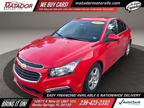 Used 2016 Chevrolet Cruze LT FWD image 1