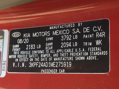 Used 2021 Kia Forte LXS FWD image 33