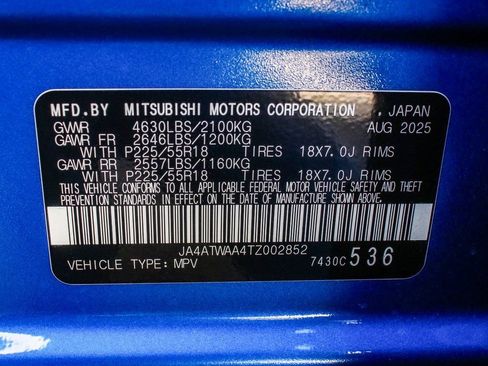 New 2026 Mitsubishi Eclipse Cross SE AWD/4WD image 15