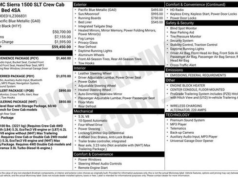 Used 2020 GMC Sierra 1500 SLT w/ SLT Convenience Package image 42