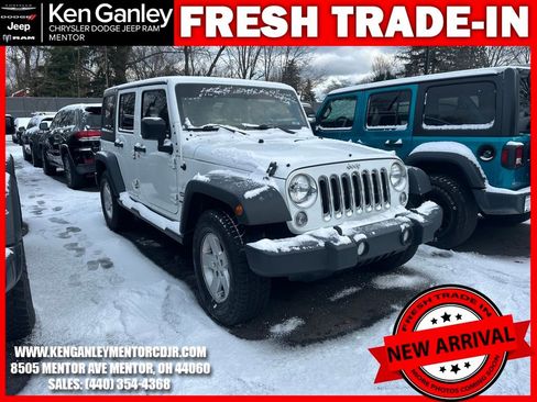 Used 2017 Jeep Wrangler Unlimited Sport w/ Quick Order Package 24S image 1