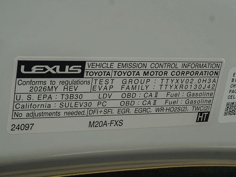 New 2026 Lexus UX 300h FWD image 36