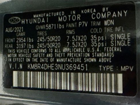 Used 2022 Hyundai Palisade SEL w/ Premium Package image 14