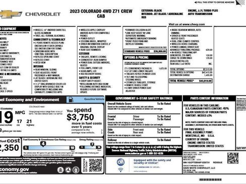 Used 2023 Chevrolet Colorado Z71 w/ Z71 Convenience Package 2 image 6