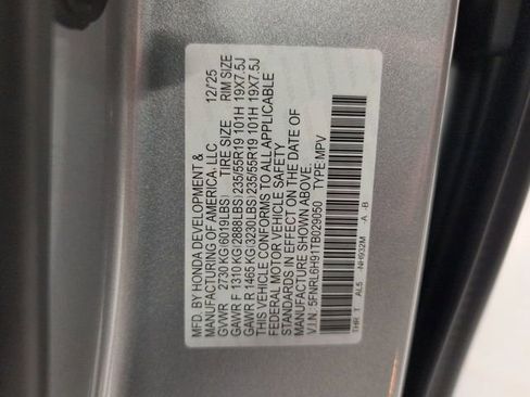 New 2026 Honda Odyssey Elite image 39