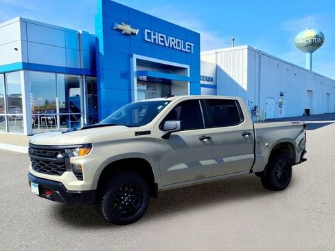 Used 2023 Chevrolet Silverado 1500 Custom Trail Boss w/ LPO, Dark Essentials Package AWD/4WD image 8