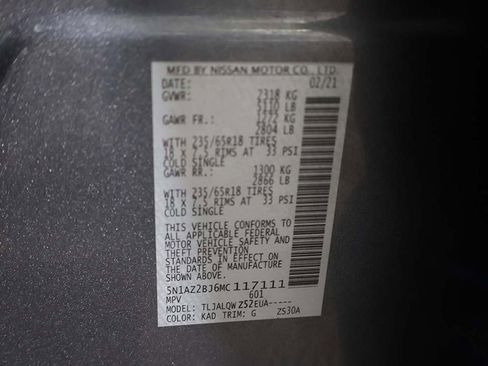 Used 2021 Nissan Murano SV image 47