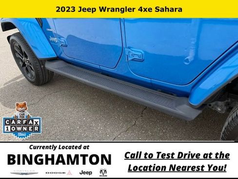 Used 2023 Jeep Wrangler Unlimited Sahara w/ Cold Weather Group AWD/4WD image 8