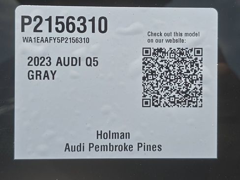 Used 2023 Audi Q5 2.0T Premium Plus w/ Premium Plus Package AWD/4WD image 33