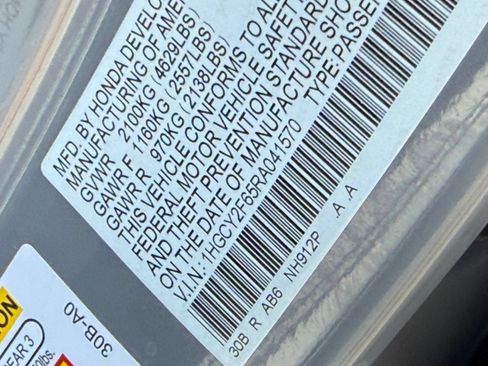 Certified 2024 Honda Accord EX-L image 34