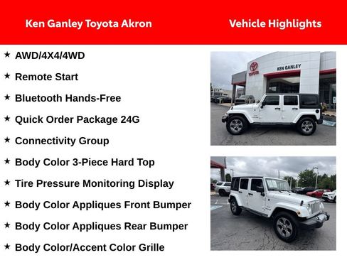 Used 2018 Jeep Wrangler Unlimited Sahara w/ Connectivity Group AWD/4WD image 2
