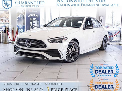 Used 2024 Mercedes-Benz C 300 4MATIC Sedan w/ AMG Line w/ Night Package image 1