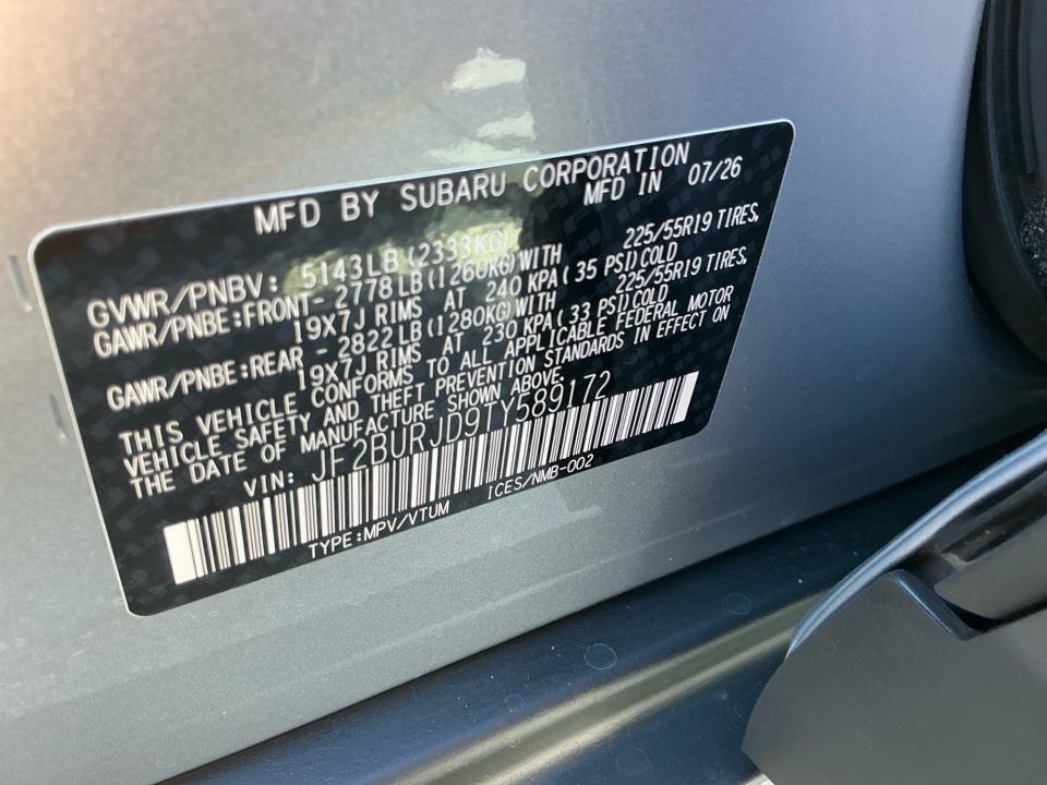 New 2026 Subaru Outback Touring XT AWD/4WD image 35