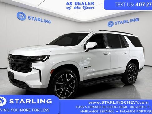 Certified 2023 Chevrolet Tahoe RST RWD image 1