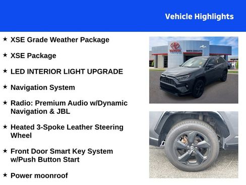 Used 2021 Toyota RAV4 XSE w/ XSE Grade Weather Package AWD/4WD image 4