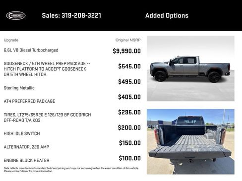 Used 2025 GMC Sierra 2500 AT4 AWD/4WD image 2