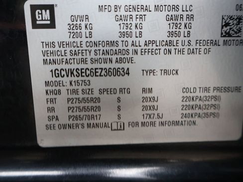 Used 2014 Chevrolet Silverado 1500 LTZ w/ LTZ Plus Package image 35