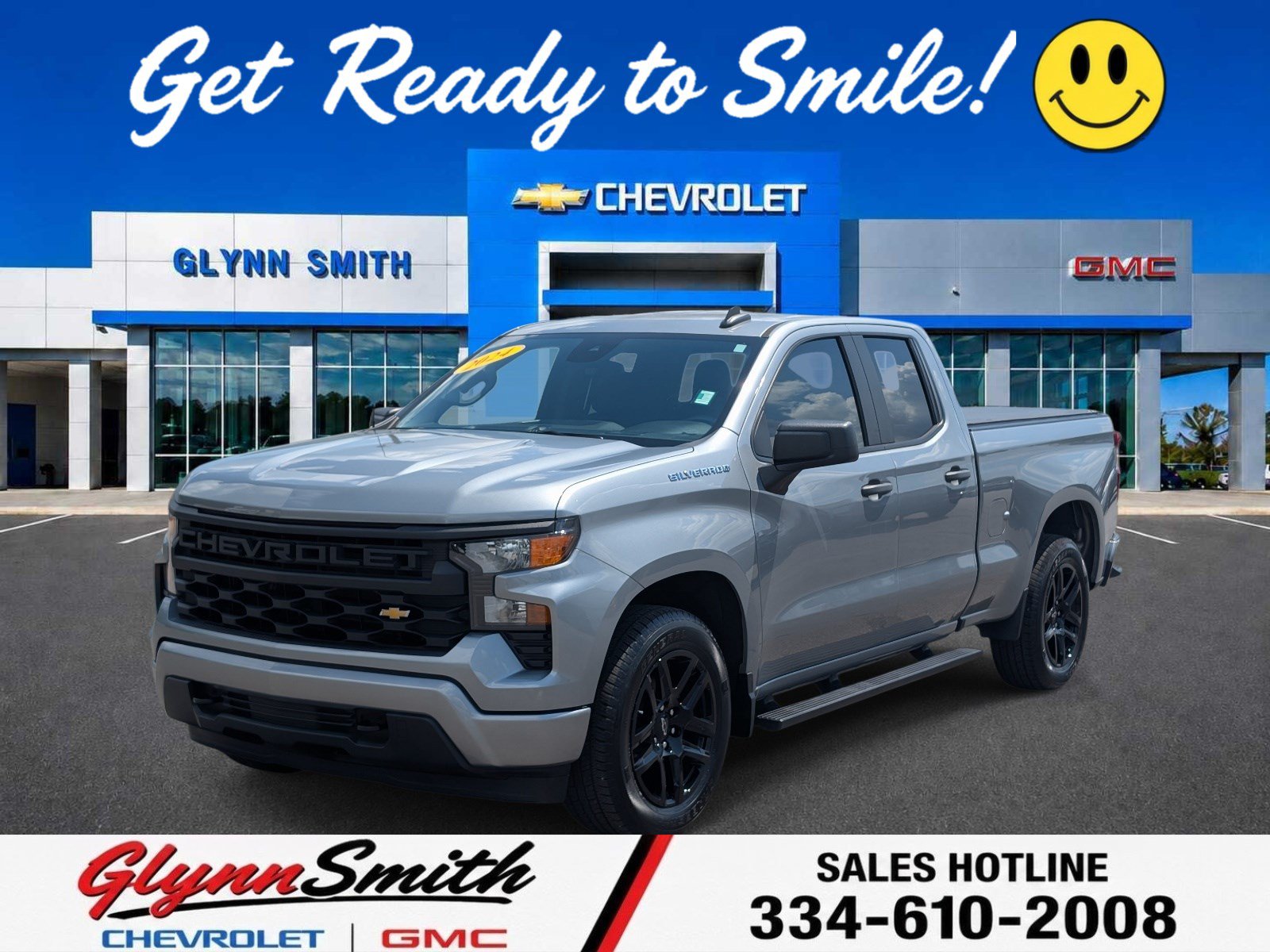 Used 2024 Chevrolet Silverado 1500 Custom RWD image 1