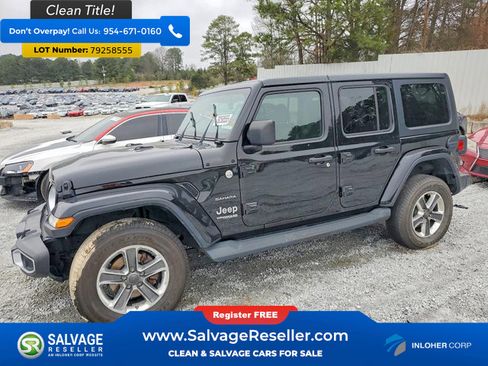 Used 2019 Jeep Wrangler Unlimited Sahara image 1