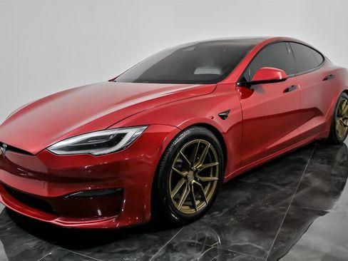 Used 2022 Tesla Model S Plaid AWD/4WD image 5