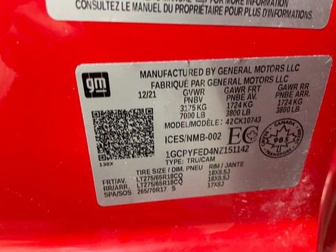 Used 2022 Chevrolet Silverado 1500 LT Trail Boss w/ Convenience Package II image 27