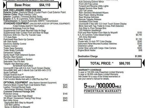 Used 2024 RAM 3500 Laramie w/ Night Edition image 12