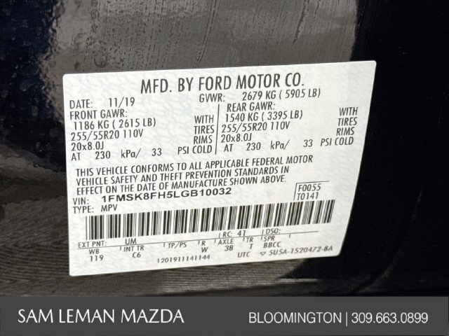 Used 2020 Ford Explorer Limited AWD/4WD image 36