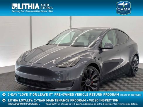 Used 2022 Tesla Model Y Performance AWD/4WD image 1