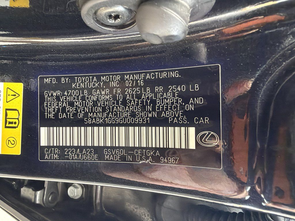 Used 2016 Lexus ES 350 w/ Navigation System Package FWD image 39