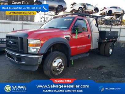 Used 2008 Ford F550 4x4 Regular Cab Super Duty
