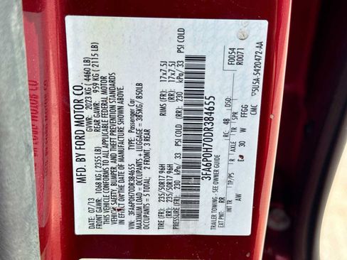 Used 2013 Ford Fusion SE FWD image 32