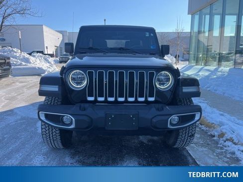 Used 2021 Jeep Wrangler Unlimited Sahara w/ LED Lighting Group image 2