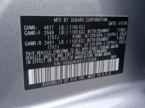 New 2026 Subaru Crosstrek 2.5i Wilderness image 18