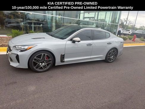 Certified 2022 Kia Stinger GT2 w/ Red Interior Color Package AWD/4WD image 5