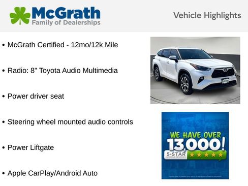 Used 2024 Toyota Highlander XLE AWD/4WD image 6