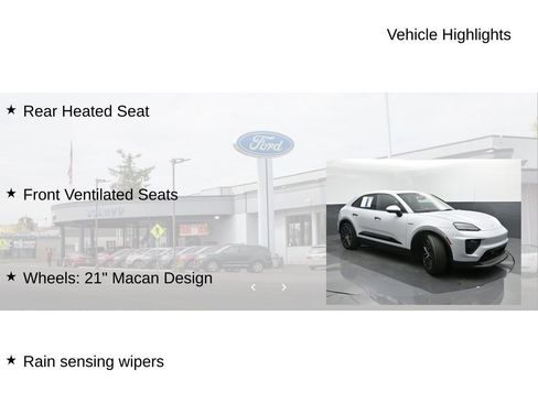 Used 2024 Porsche Macan 4 Electric w/ Premium Package image 21