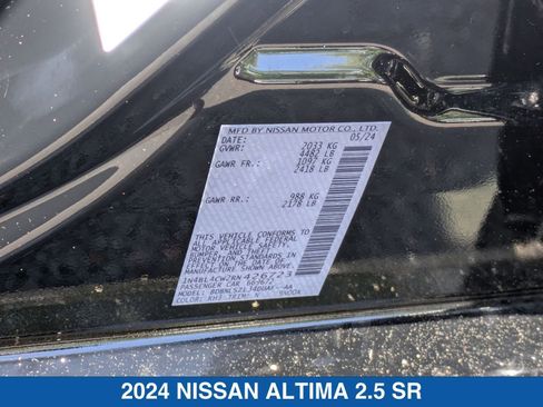 Used 2024 Nissan Altima 2.5 SR w/ SR Premium Package AWD/4WD image 39