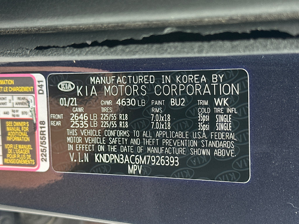 Used 2021 Kia Sportage EX w/ EX Technology Package FWD image 32