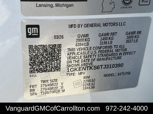 New 2026 GMC Acadia Denali Ultimate w/ LPO, Floor Liner Package AWD/4WD image 28
