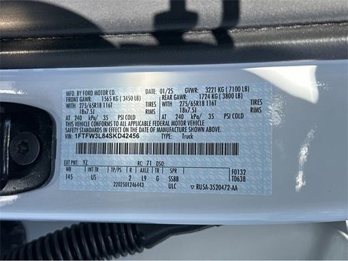 New 2025 Ford F150 XLT w/ Equipment Group 302A MID image 44