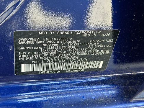 New 2026 Subaru Crosstrek 2.5i Limited w/ Convenience Package AWD/4WD image 34