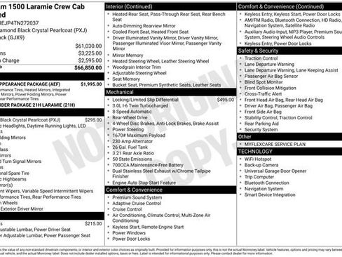 New 2026 RAM 1500 Laramie w/ Sport Appearance Package image 5