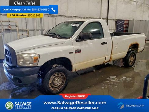 Used 2008 Dodge Ram 2500 Truck ST w/ Trailer Tow Group image 1