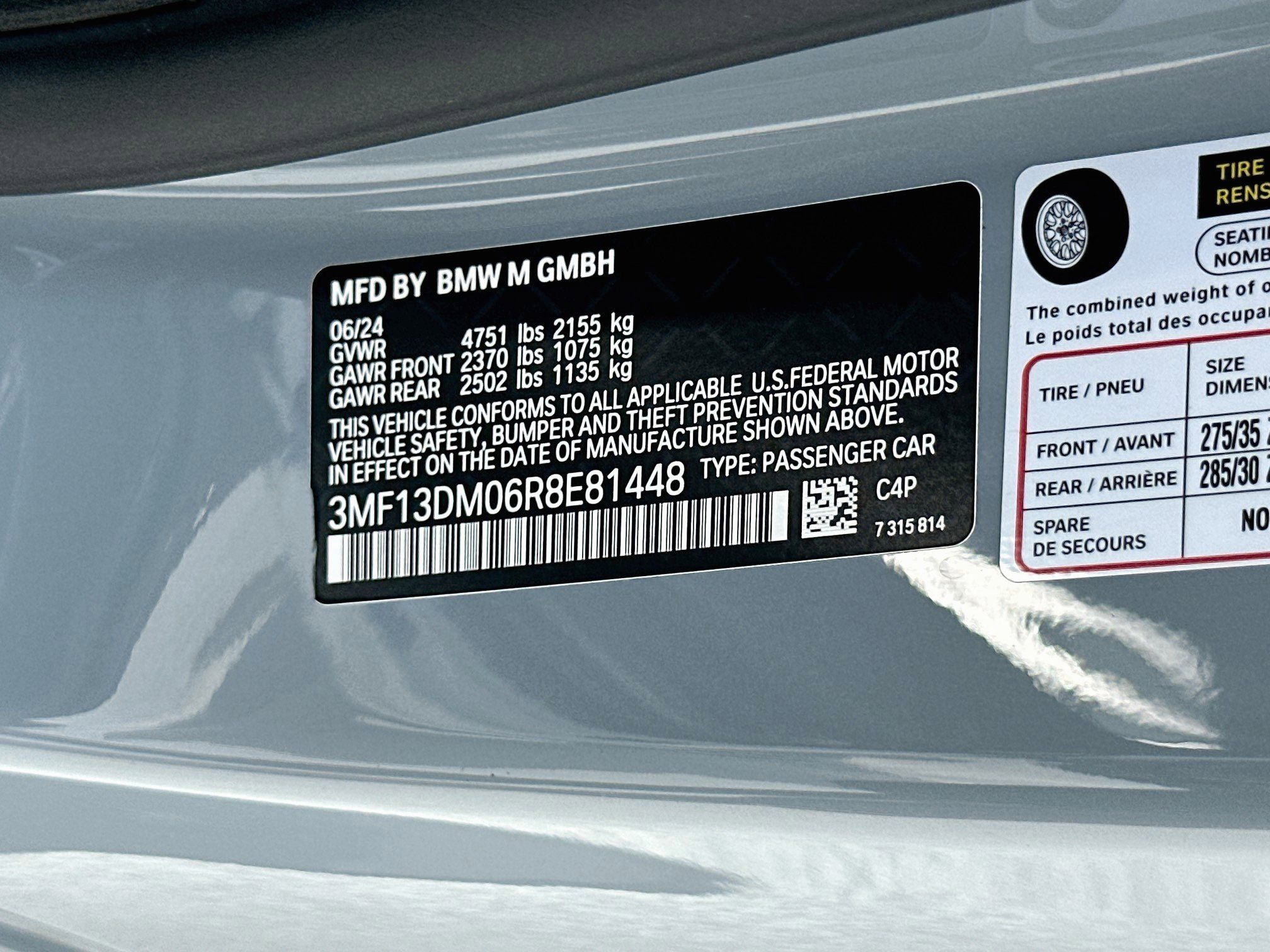Used 2024 BMW M2 w/ Lighting Package RWD image 35