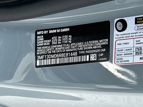 Used 2024 BMW M2 w/ Lighting Package RWD image 35
